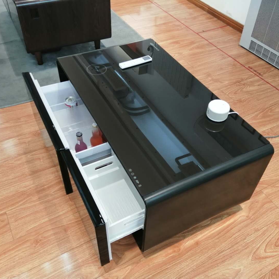 Smart Coffee Table with Fridge SCT-90L Black