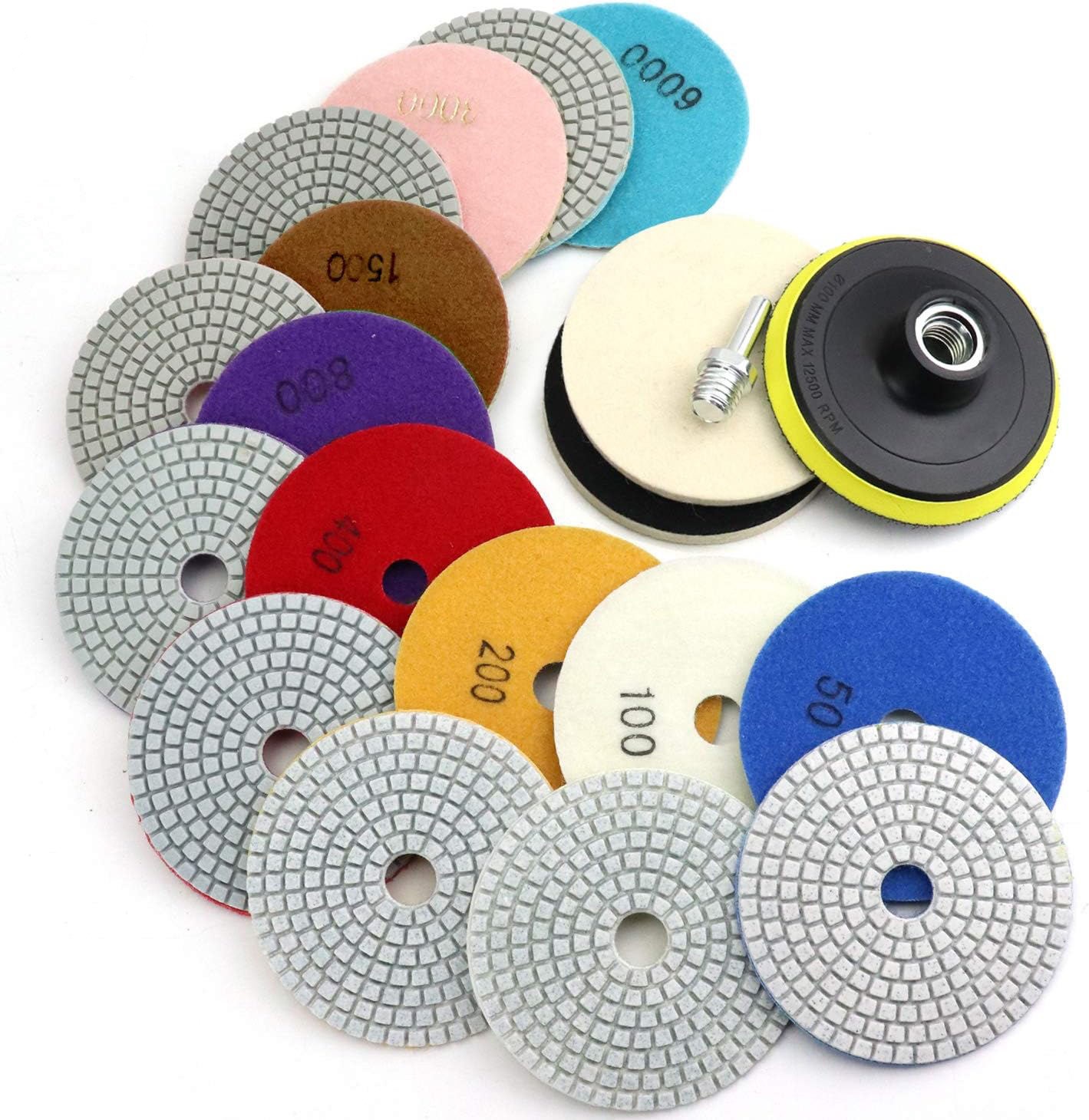 Stone Polishing Pads